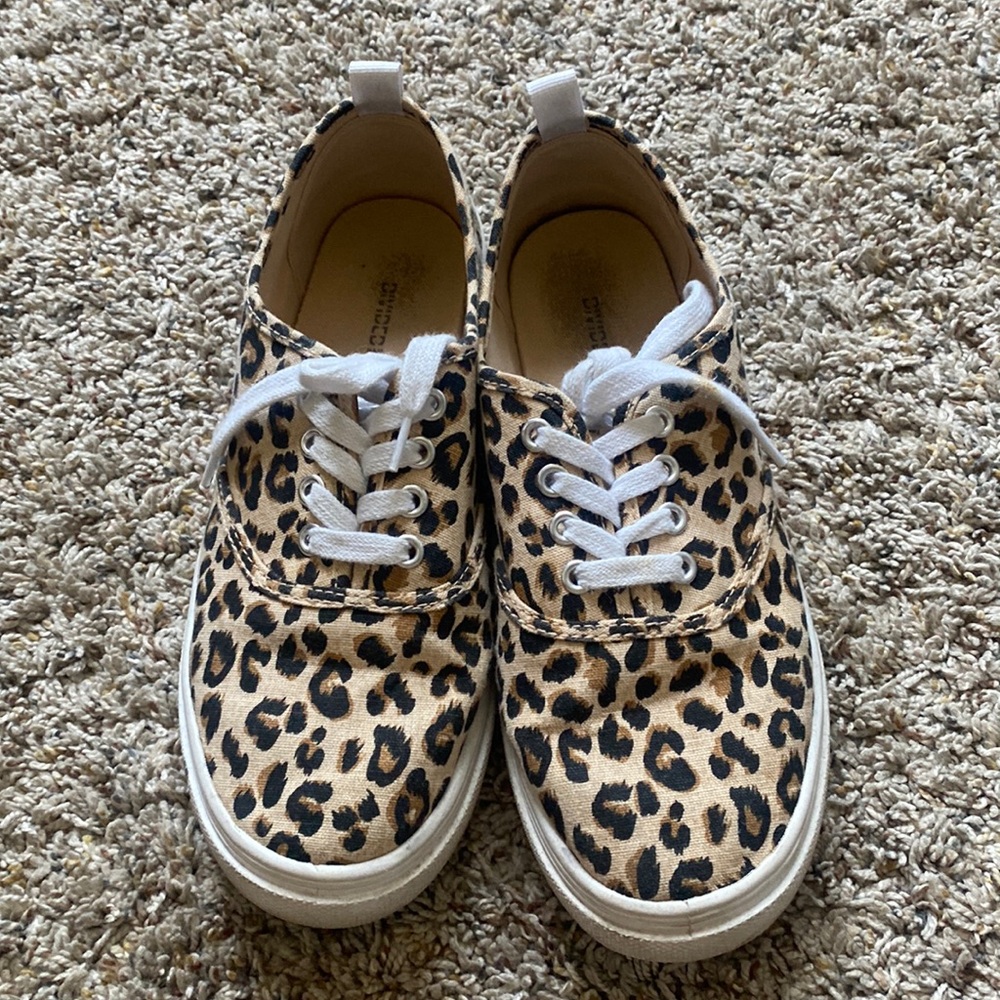Leopard Sneakers from H&M. Size 6.